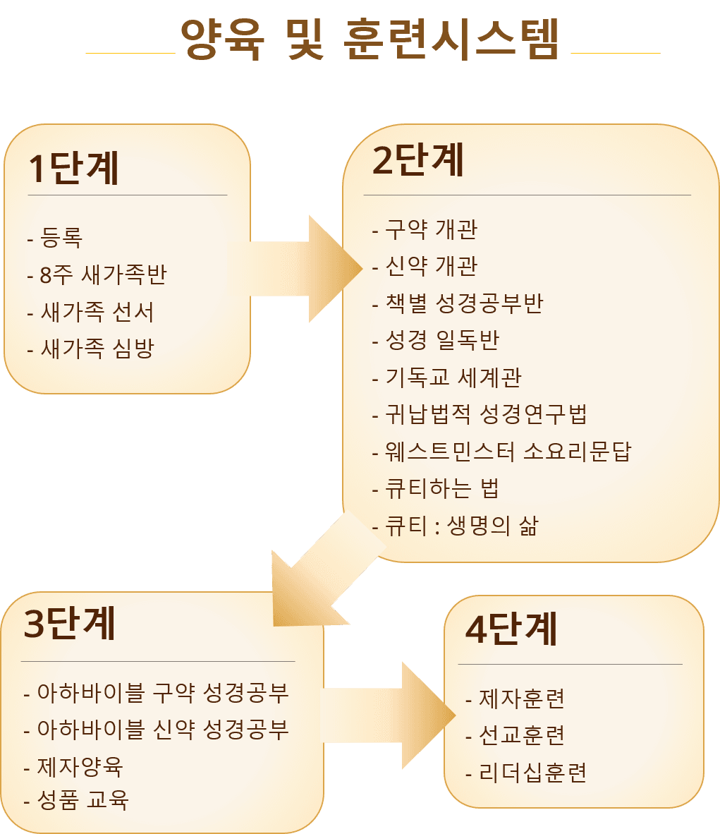 아바교회 커리큘럼
